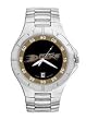 Anaheim Mighty Ducks Mens Pro Ii Sterling Silver Bracelet Watch
