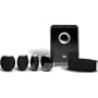 JBL CS480BG High Performance, complete 6-Piece Home Theater Speaker System with Brackets (Black Gloss)