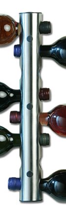 GHZ 106849 Weinflaschenhalter Fl&Atilde;&para;te Edelstahl