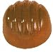 Chocolate Mold: Fluted Dome/Pomponette 29 mm dia. x 17 mm deep. 40 cavities