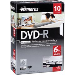 4X Write-once DVD-R for Video