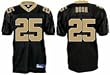 Reggie Bush New Orleans Saints #25 Authentic Reebok NFL Football Jersey (Black)