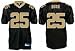 Reggie Bush New Orleans Saints #25 Authentic Reebok NFL Football Jersey (Black)