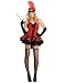 Rubie?s Costume Co Cabaret Dress Costume, Red, Large