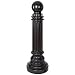 Eagle 1213BLACK SafeSmoker Decorative Cigarette Receptacle with Rubber Bottom, Classic, 12-1/2" Diameter x 37" Height, Black