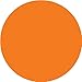 Brewster WPD90200 Wall Pops Totally Orange Dot, Set of 5 Stickers