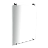 Gatco 1561 Latitude II Minimalist Mirror, Chrome