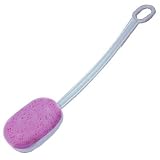 Kingsley Sponge Bath Brush Pink