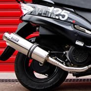 ビームス：SS300 ソニック フルエキゾースト マフラー