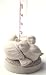 Cast Stone FRIENDSHIP RING Bird RAIN GAUGE Candlestick Holder SCULPTURE