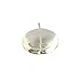 Zest Candle 12-Piece Floating Candles, 1.75-Inch, Clear Gel