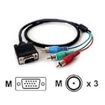VGA to RCA Component RGB Cable - 1.8M - M/M