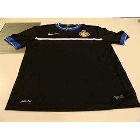 Team Inter Milan 2011/12 Soccer Pre Match Top Nike Italian Serie A League NWT XL - Men's Soccer Other Apparel