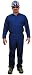 Nomex IIIA Coverall (4.5 Oz.) Size XXL royal blue Color
