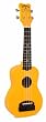 Kohala Tiki Soprano&nbsp;Ukulele - Yellow