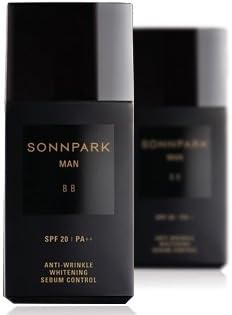 KOREAN COSMETICS, SONNPARK, Man BB 40ml # 01 normal skin (for men BB cream, anti-wrinkle, whitening, UV protection SPF20/PA + +)[001KR]