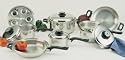 17PC 7PLY WATERLESS COOKWARE
