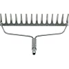 INTELETOOL INTELERAKE 550 Interchangeable Professional Grade 14 Tine/15-inch Bow Rake Head