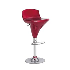 Global Furniture A118BS-R Bar Stool, Red by Global Furniture USA
