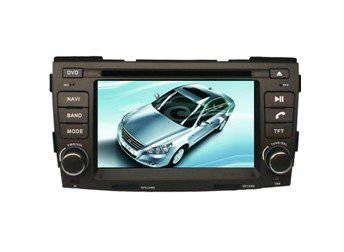 Pino-Intelligent HYUNDAI SONATA 2009- 2010 7 Zoll Touchscreen GPS DVD-Player Navigationssystem Integrierter GPS, Bluetooth, TV, AM / FM mit RDS, iPod, Lenkradfernbedienung, R¨¹ckfahrkamera