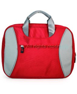 Sacoche de transport à double ton pour Apple MacBook 13.3 pouces (33,78 cm) et ordinateurs portable: Samsung Q330-js01fr, Dell Vostro V130, Asus Bamboo U33JC, Asus P31JG, Asus U30Jc, Asus UL30Vt, Sony Vaio VPC Z11, Toshiba R700, Toshiba Satellite T230 de 13 pouces (33,02 cm) (Rouge)