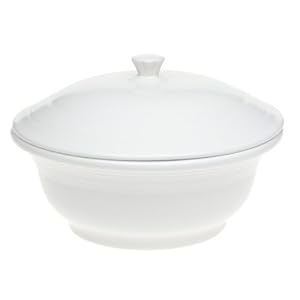 Fiesta 70-Ounce Covered Casserole, White by 