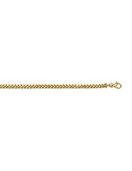 CleverEves 14Kt Yellow Gold Curb Link 4.5mm Bracelet
