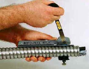 Seatek RF-170 ROTO-FLEX MC CABLE AND GREENFIELD CUTTER