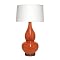 Genie Vase Lamp- Tangerine(30")