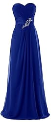 Beaded Chiffon Evening Dress/Bridesmaid Dress/Prom Dress/Party Dress 
