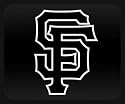 San Francisco Giants White Sticker Decal