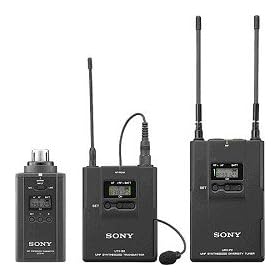 Sony UWPV6 Lavalier Microphone, Bodypack Transmitter, Plug-on Transmitter & Portable RX... by Sony