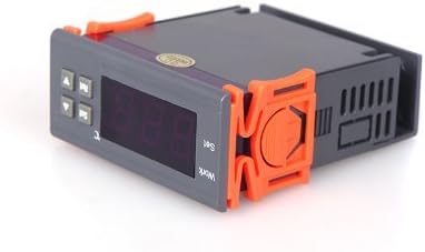 Aobofu 10A 110V Mini Digital Temperature Controller Thermocouple -58~194 Fahrenheit with Sensor