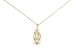 Vermeil Cubic Zirconia Estate Collection Chandelier Pendant by Crislu, 18