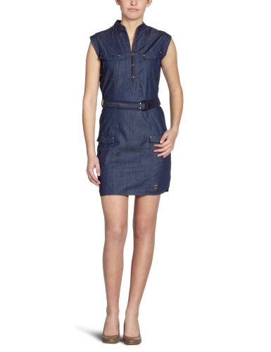 G-Star - Robe - Femme - Bleu-127-Tr-A2 - Taille fournisseur: L (FR équivalent: 42)