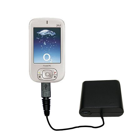 Emergency AA Battery Charge Extender for the i-Mate Jam - Gomadic Brand w/ TipExchange Technology