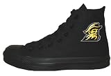 Converse Chuck Taylor All Star Hi Top Black Monochrome Appalachian State University Mascot Canvas