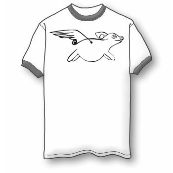 when pigs cook Ringer T-Shirt