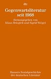 Produkt-Bild: Hansers Sozialgeschichte der deutschen Literatur vom 16. Jahrhundert bis zur Gegenwart: Gegenwartsliteratur seit 1968: BD 12