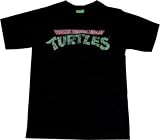  : Teenage Mutant Ninja Turtles: Teenage Mutant Ninja Turtles Distressed Logo Shirt.
