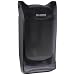 San Jamar H5001S Venue Fullfold Classic Napkin Dispenser with Stand, 500 Capacity, 8" Width x 17-1/2" Height x 13" Depth, Clear