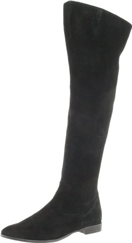 Type Z Women's Morgan Over-the-Knee Boot,Black 