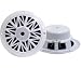 PYLE PLMR52 150 Watts 5.25-Inch 2 Way White Marine Speakers