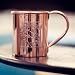 MEDIUM Copper Moscow Mule Mug w/logo