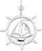 Jewelry : Ship Wheel Charm by Rembrandt Charms