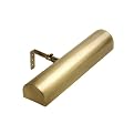 Antiqued Brass Cordless Picture Light - 12"