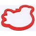 SiliconeZone Chicken Pancake/Egg Mold, Orange