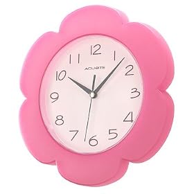 Pink Petals Wall Clock