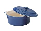 Mayfair & Jackson Three Quart Stoneware Casserole Dish with Lid