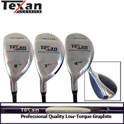 Texan Classics Lefty Utility Hybrid Iron-Woods 2-3-4